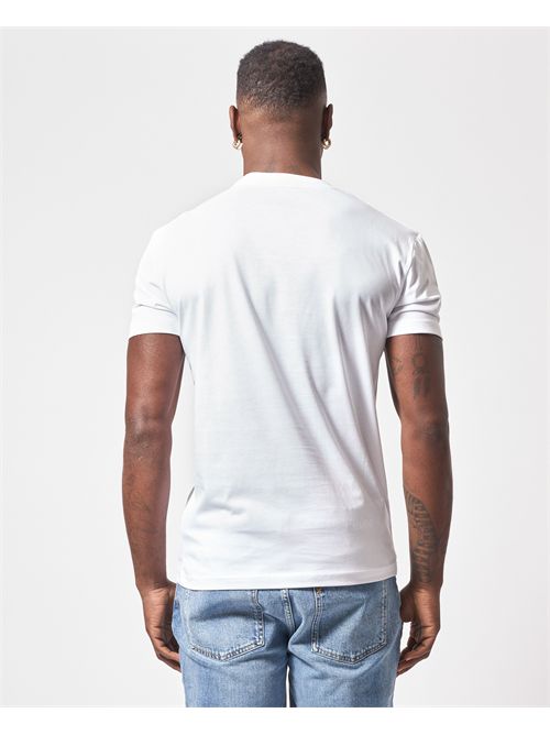 T-shirt girocollo Richmond X con logo in rilievo RICHMOND X | UMP25009TSWHITE